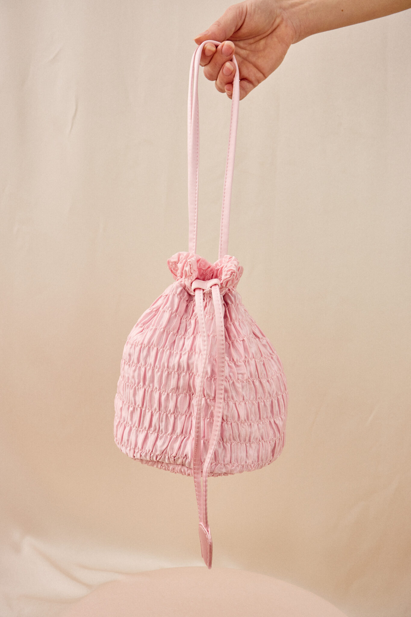 Pink Gina Puff bag