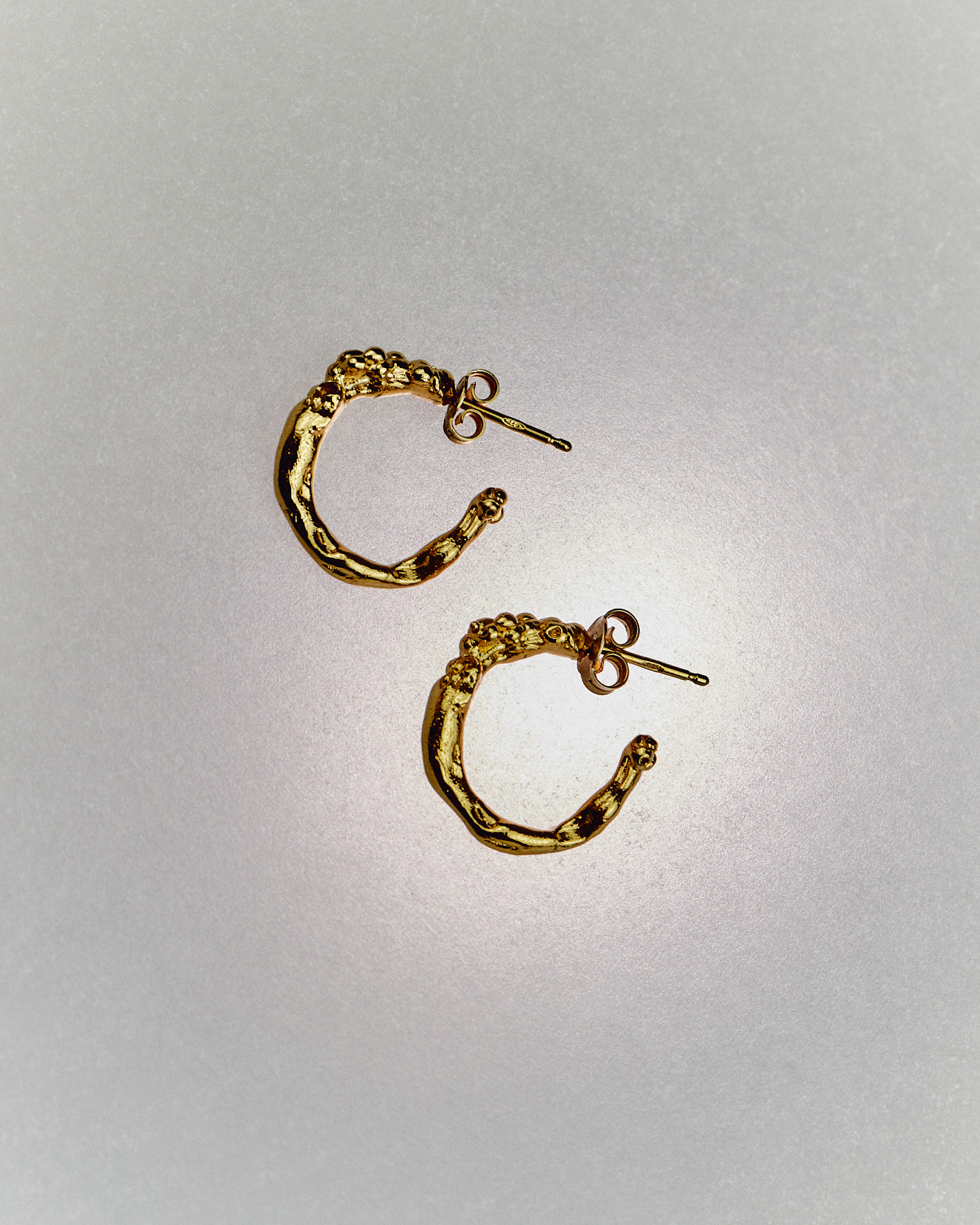 Prístino GOLDEN mini hoops