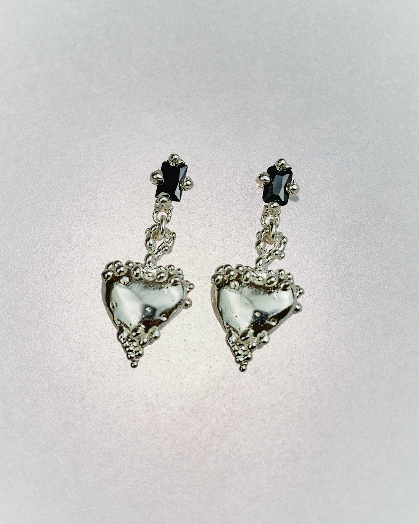 PÓLVORA SILVER earrings