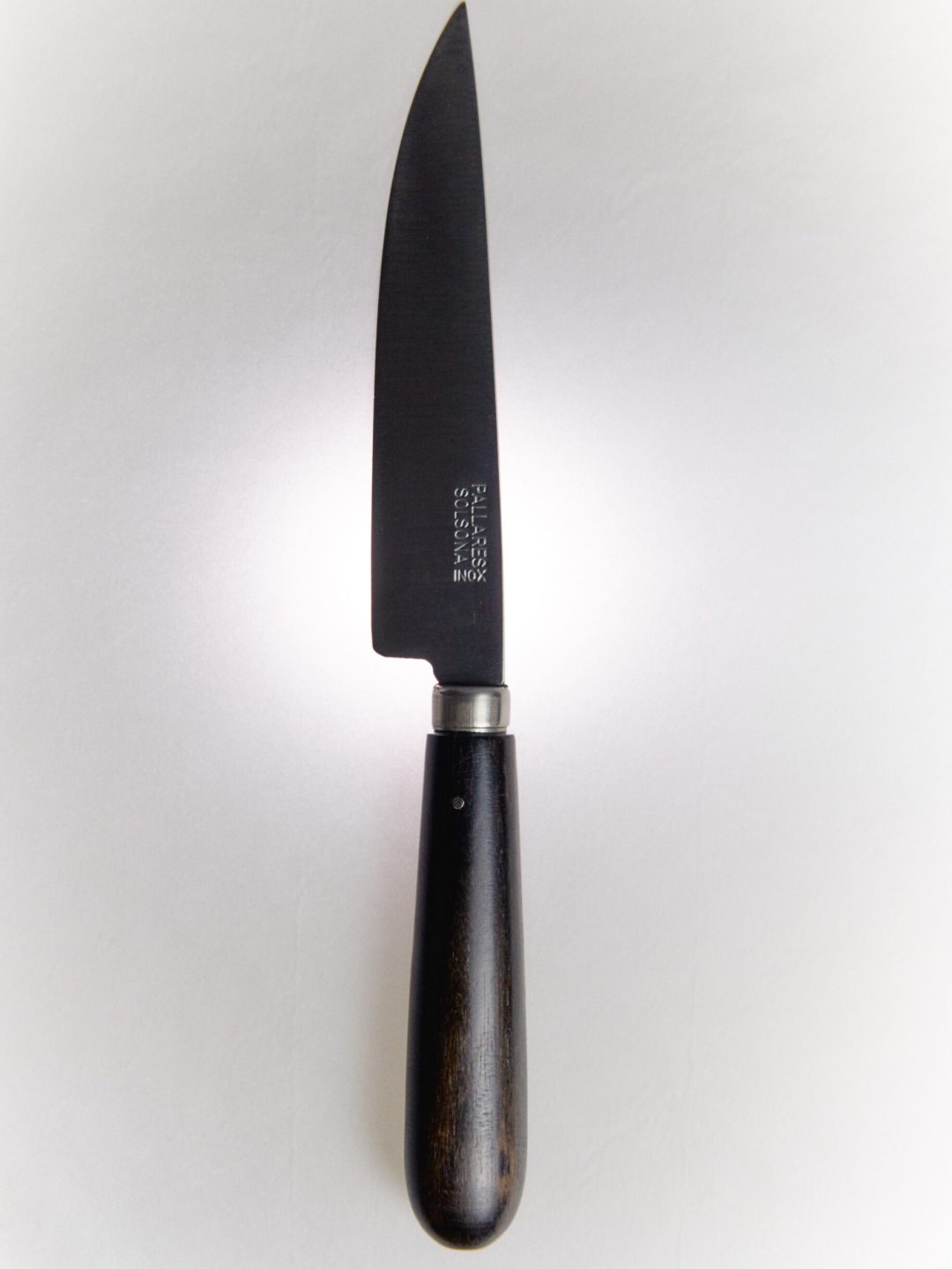 pallarès table knife ebony muy frágil