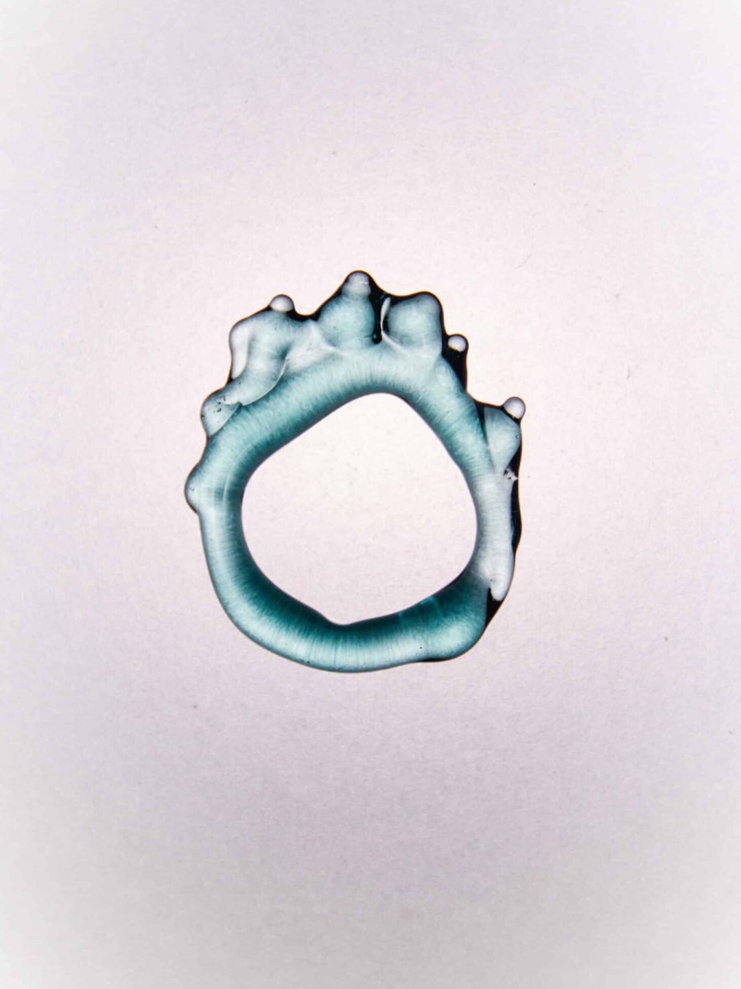 green glass ring rain and rivers