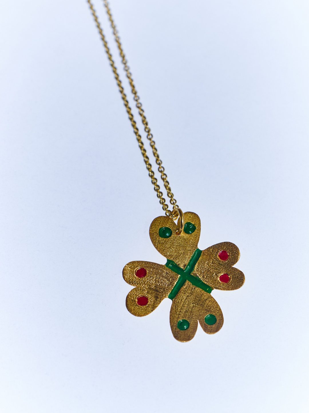 trébol pendant après ski muy frágil