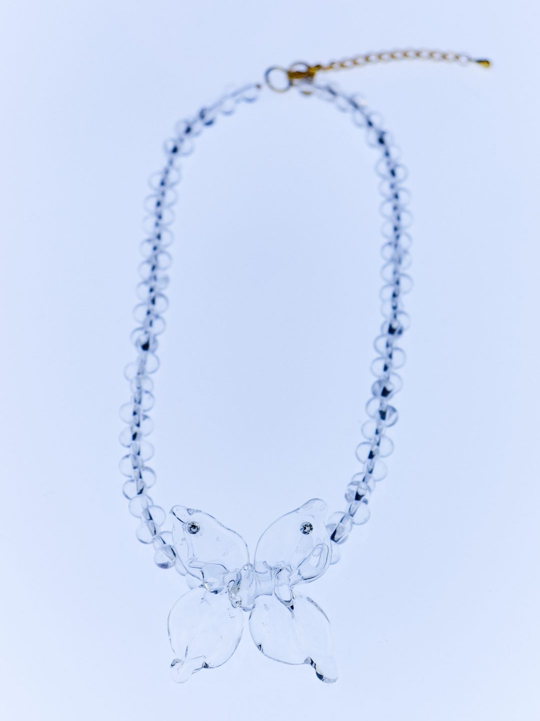 mariposa glass necklace levens muy frágil