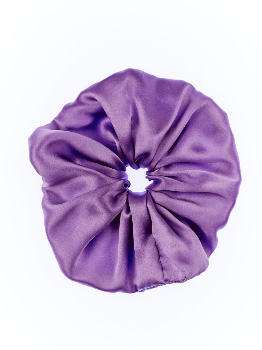 silk lila scrunchie