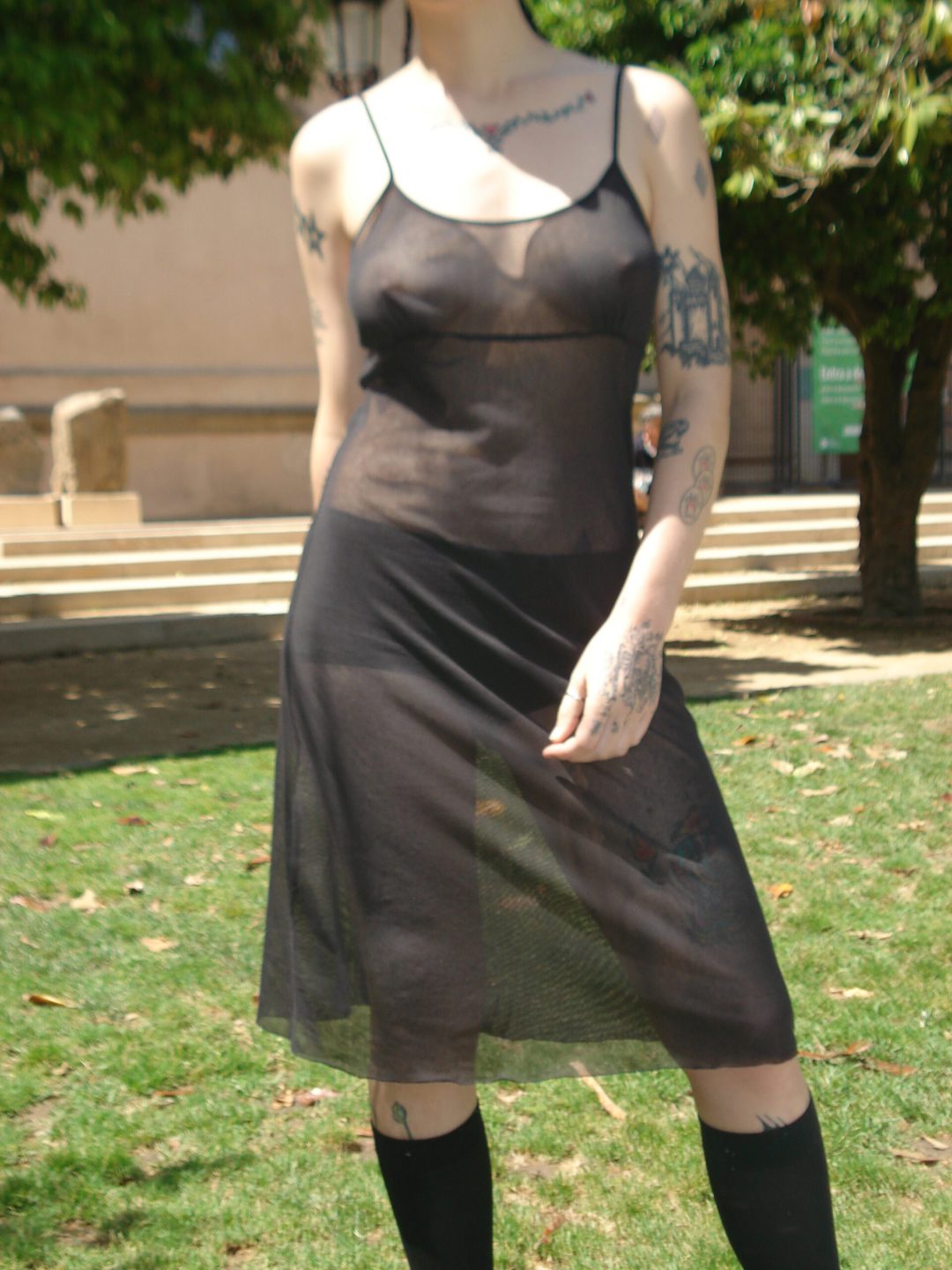 gisela dress midi slip dress hai muy frágil
