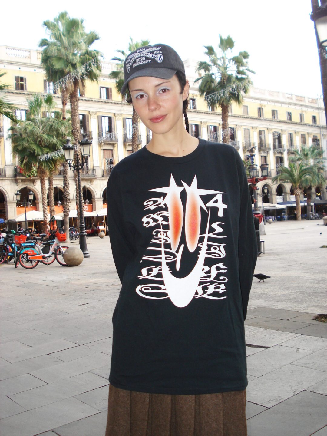 awides 4 life longsleeve tee muy frágil