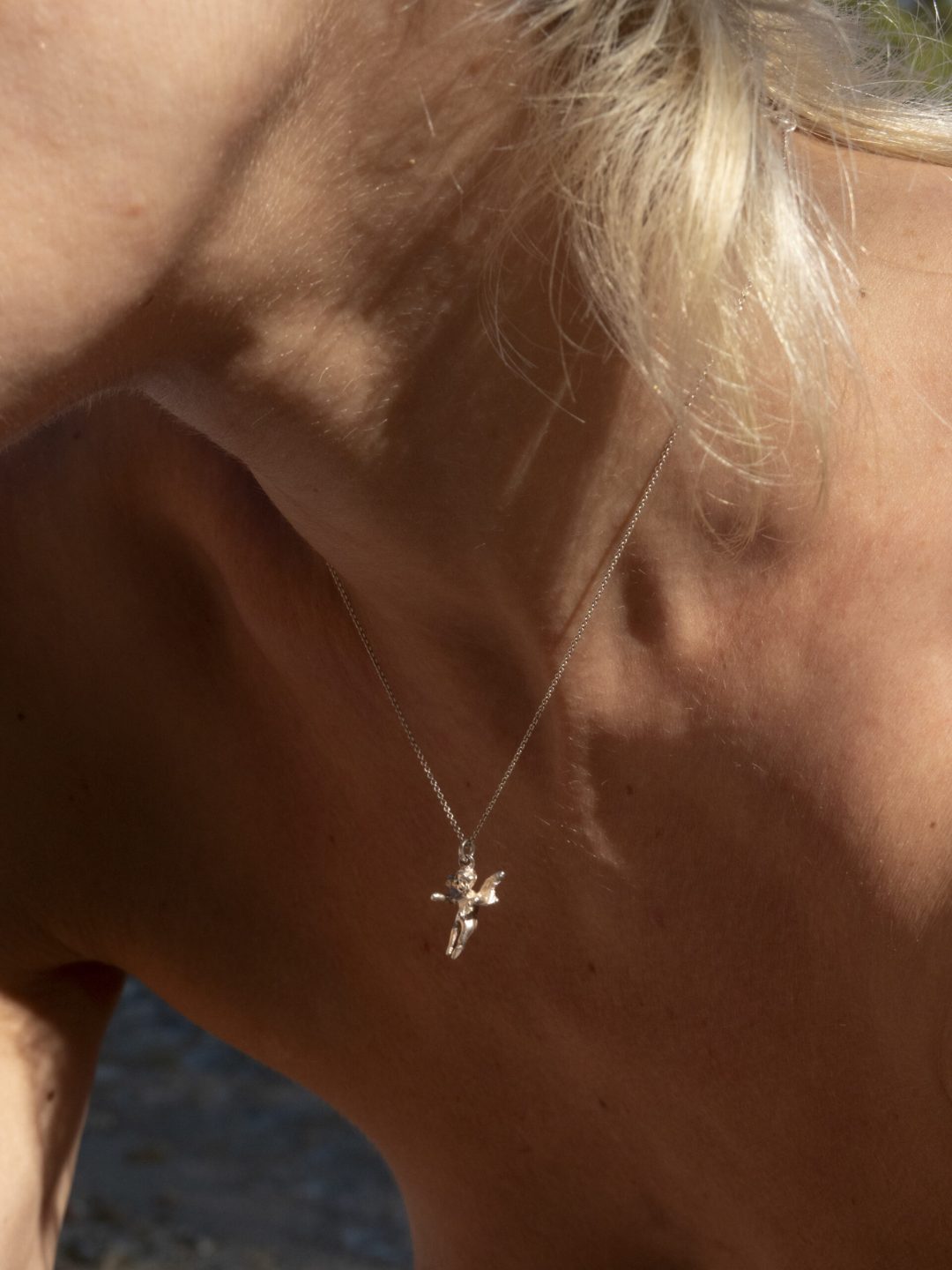 angelito silver necklace sofía rocha muy frágil