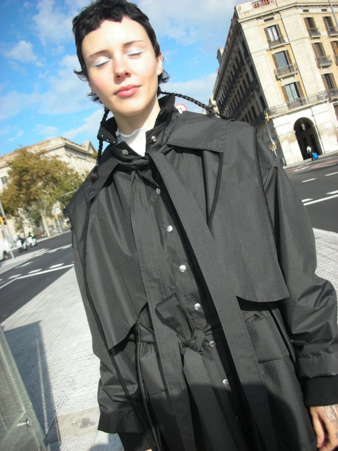 garro trench coat gabardina h05 muy frágil