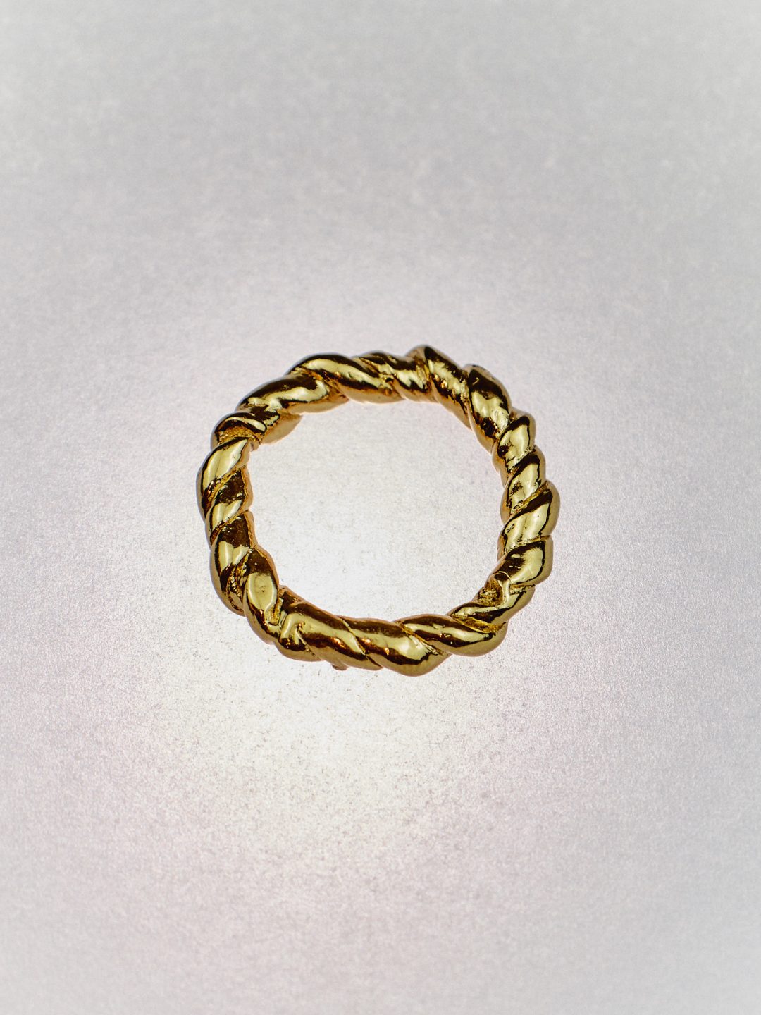 ROPE GOLDEN ring