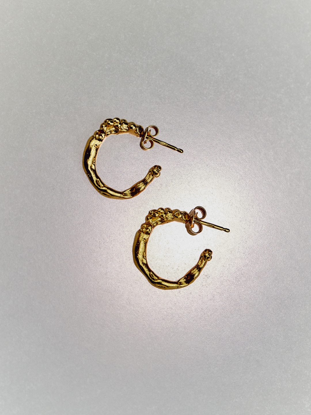 Prístino GOLDEN mini hoops