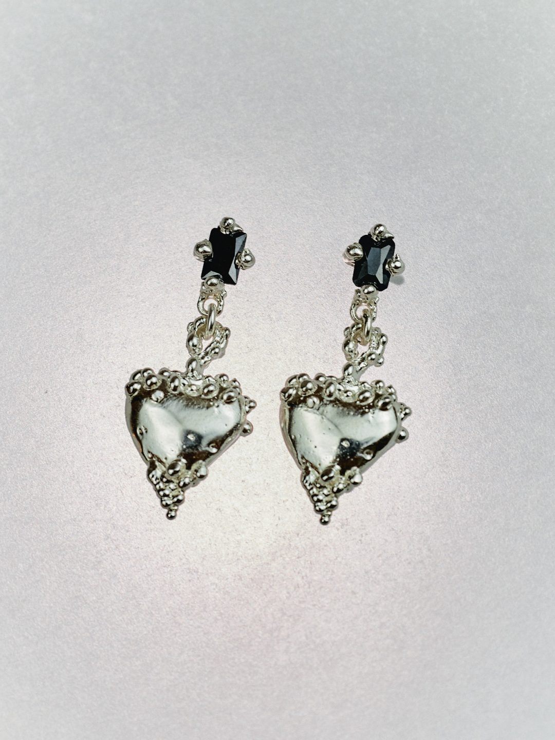 PÓLVORA SILVER earrings